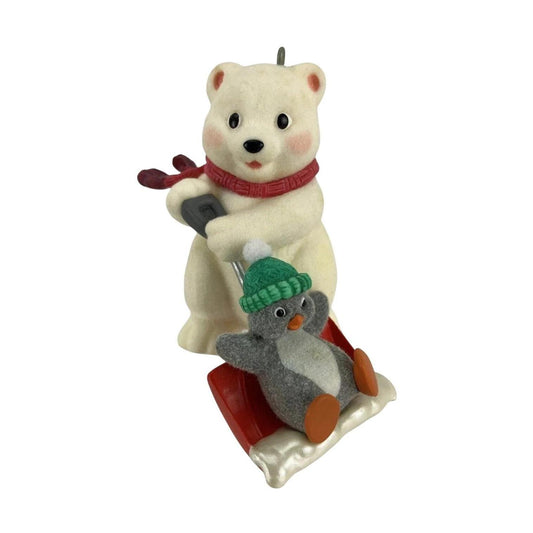 2007 Here's the Scoop Hallmark Ornament (Snowball and Tuxedo) QX7139 Image1