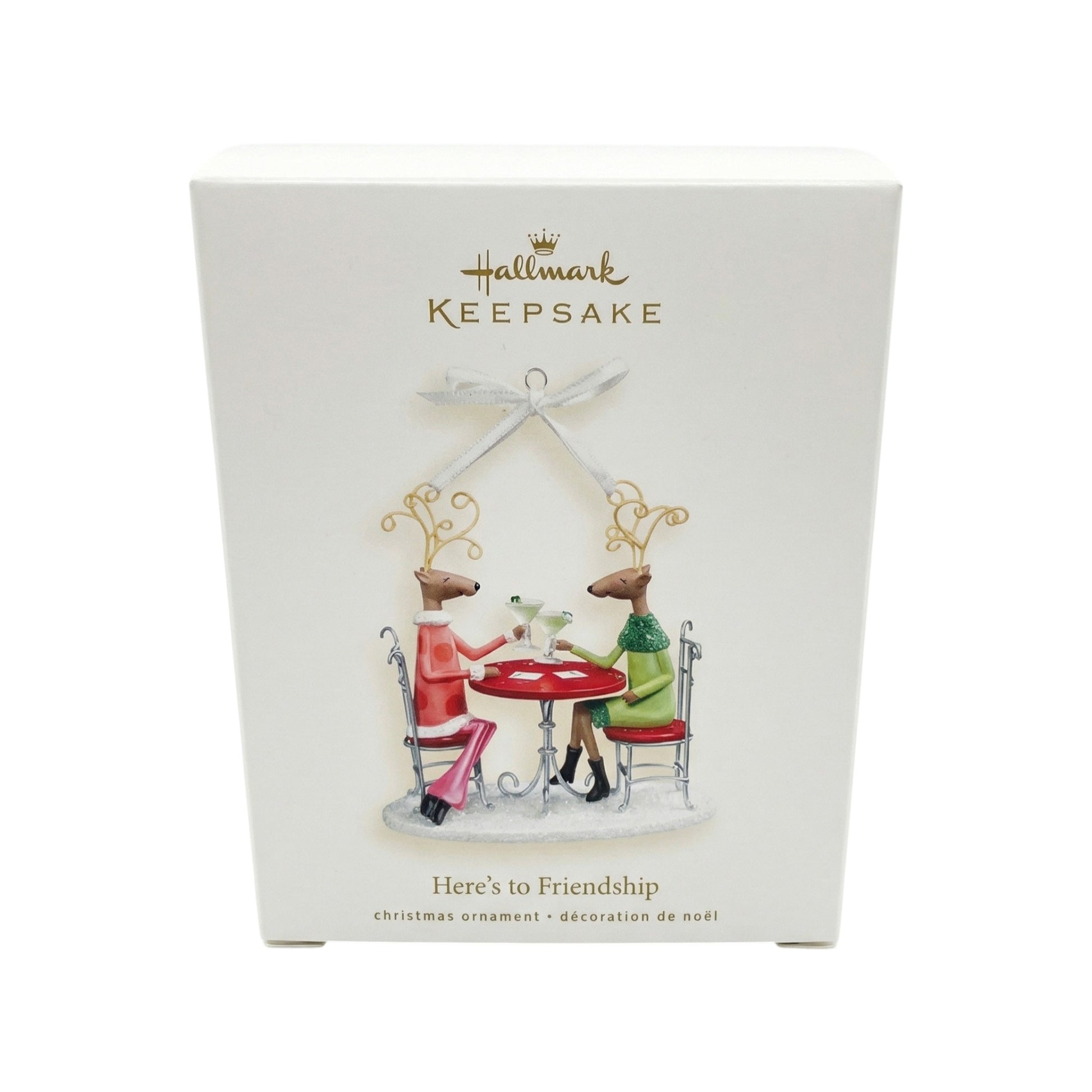 2007 Here's to Friendship (Reindeer) Hallmark Ornament QXG6287 Image2