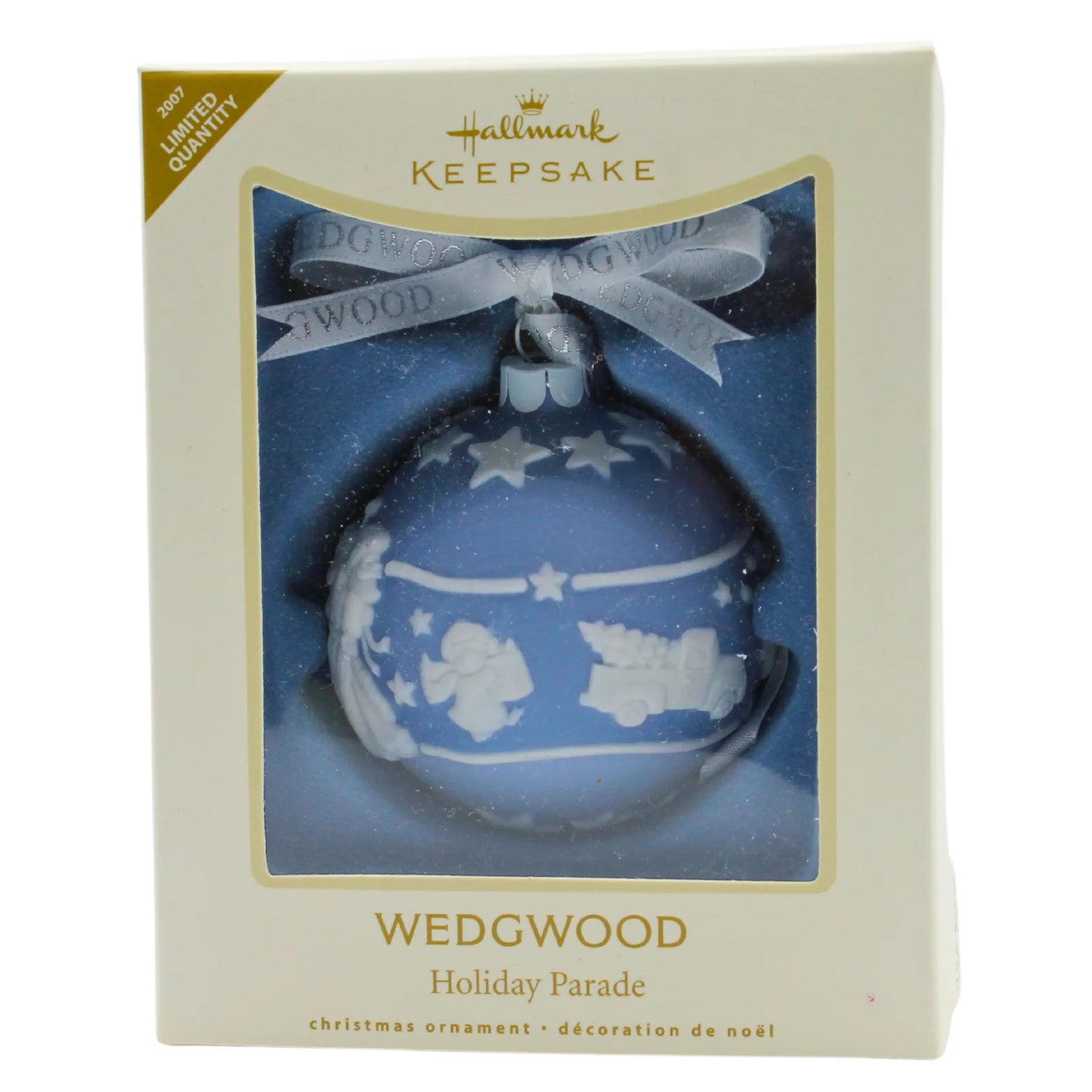 2007 Holiday Parade Wedgewood Hallmark Ornament (Ball) QXE9139