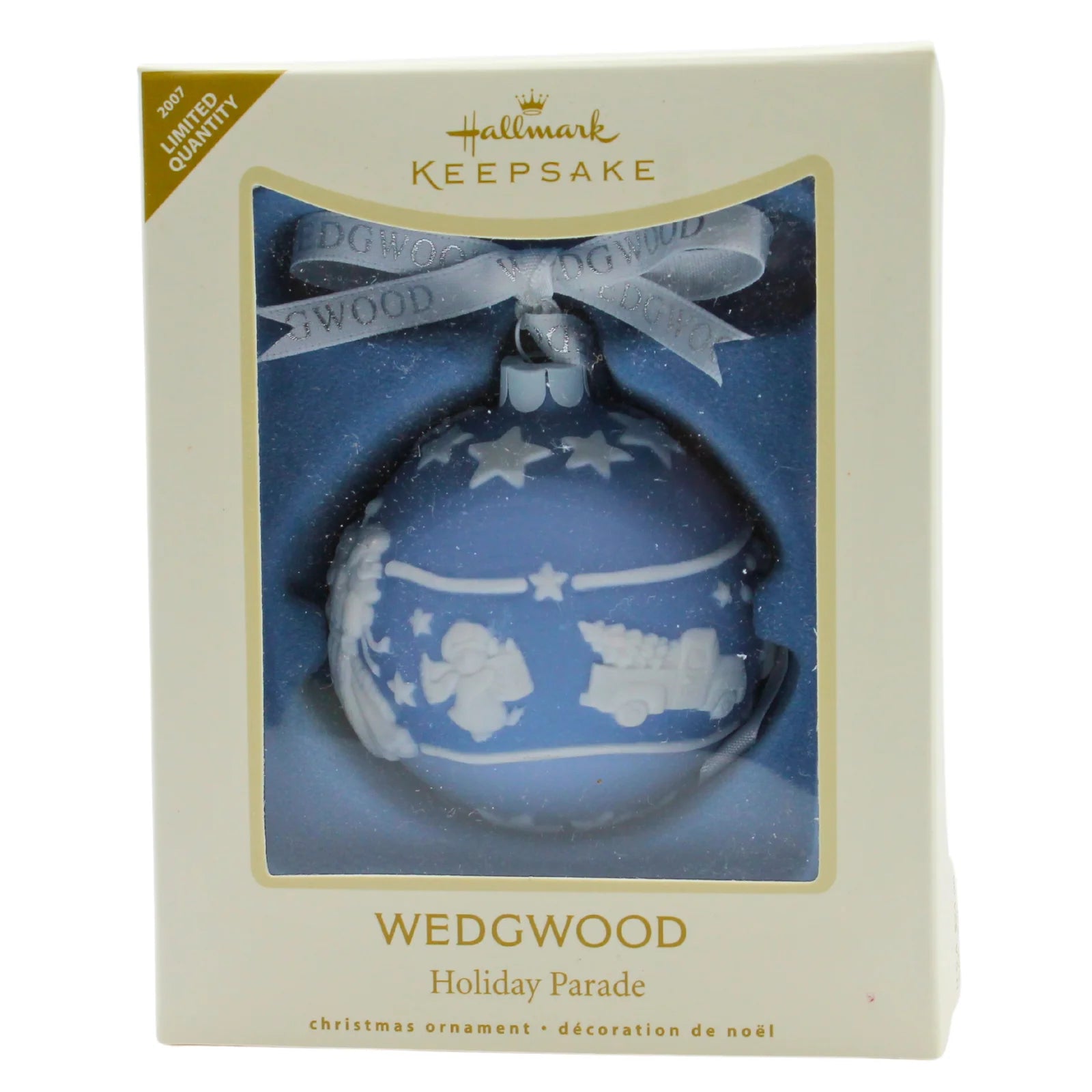 2007 Holiday Parade Wedgewood Hallmark Ornament (Ball) QXE9139