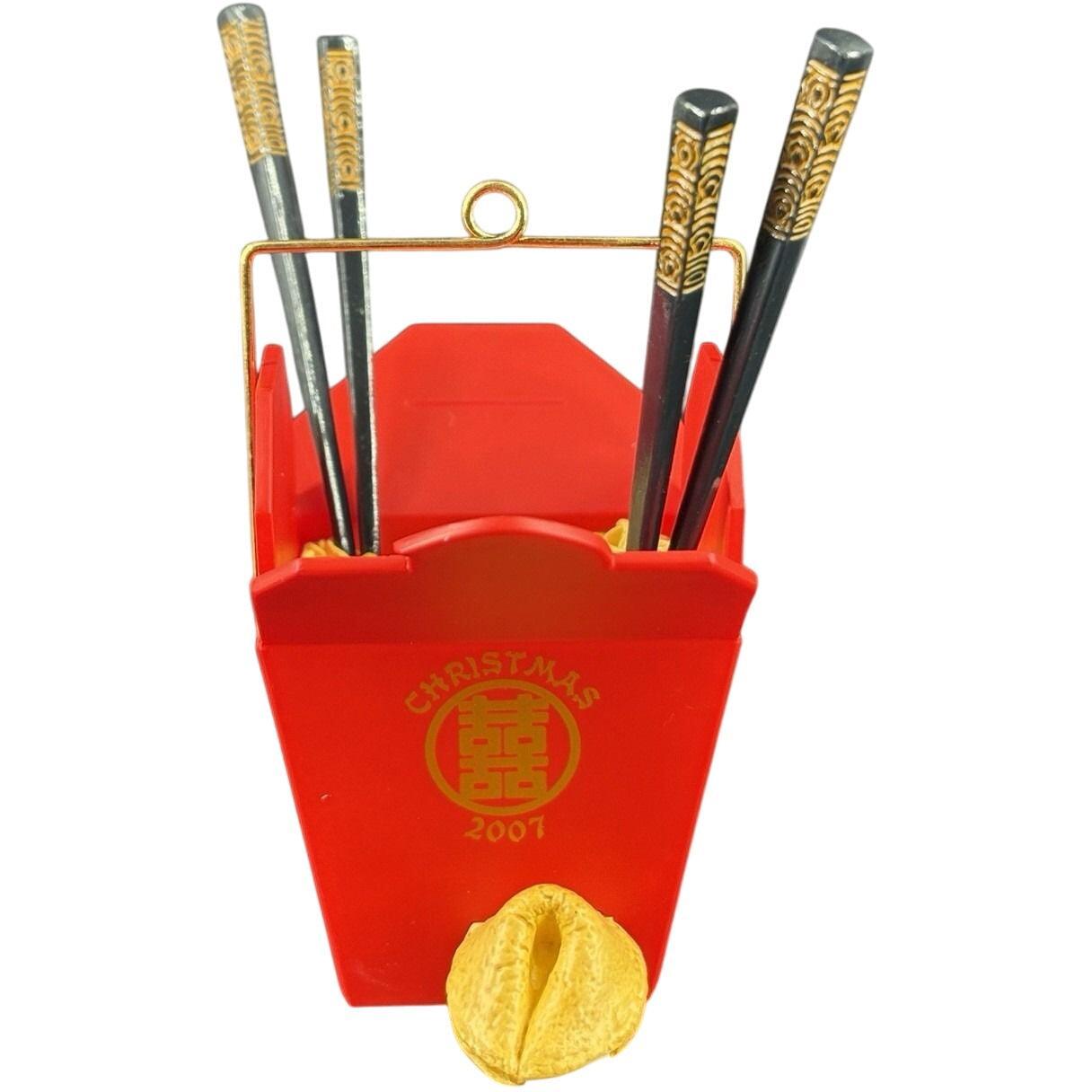 2007 Holiday Takeout Hallmark Ornament (Food) QXG6137