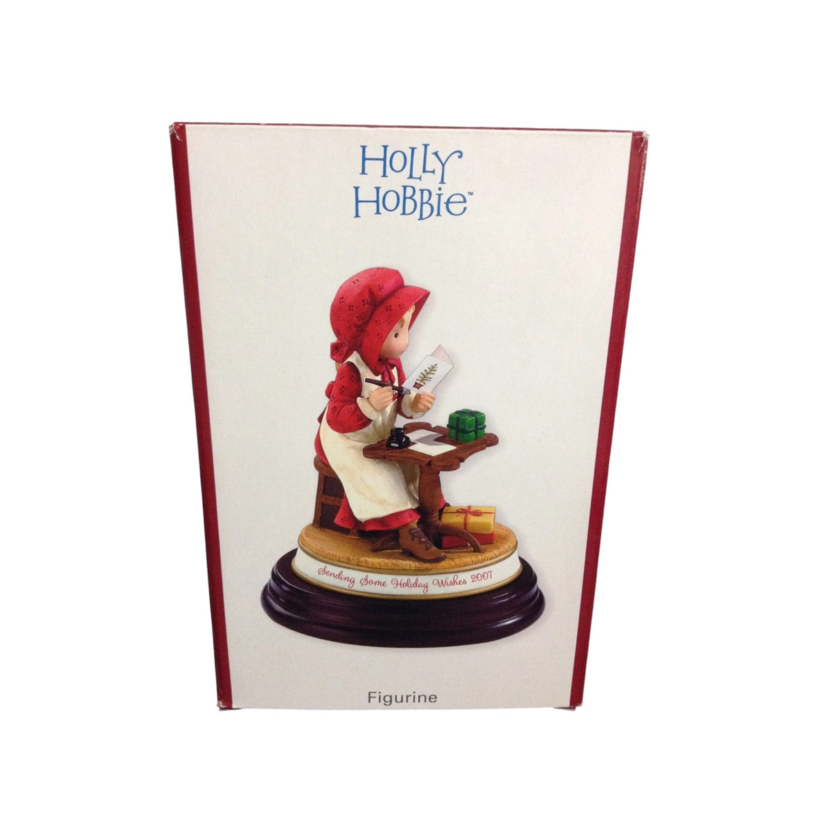 2007 Holly Hobbie Sending Holiday Wishes (Holly Hobbie) Carlton Cards Heirloom Ornament CXOR-116R Image2