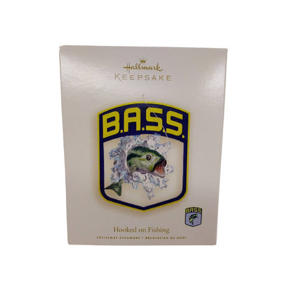 2007 Hooked on Fishing BASS Hallmark Ornament (Fishing) QXI2089