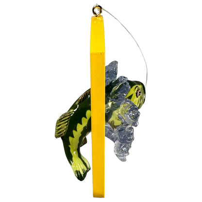 2007 Hooked on Fishing BASS Hallmark Ornament (Fishing) QXI2089 Image4