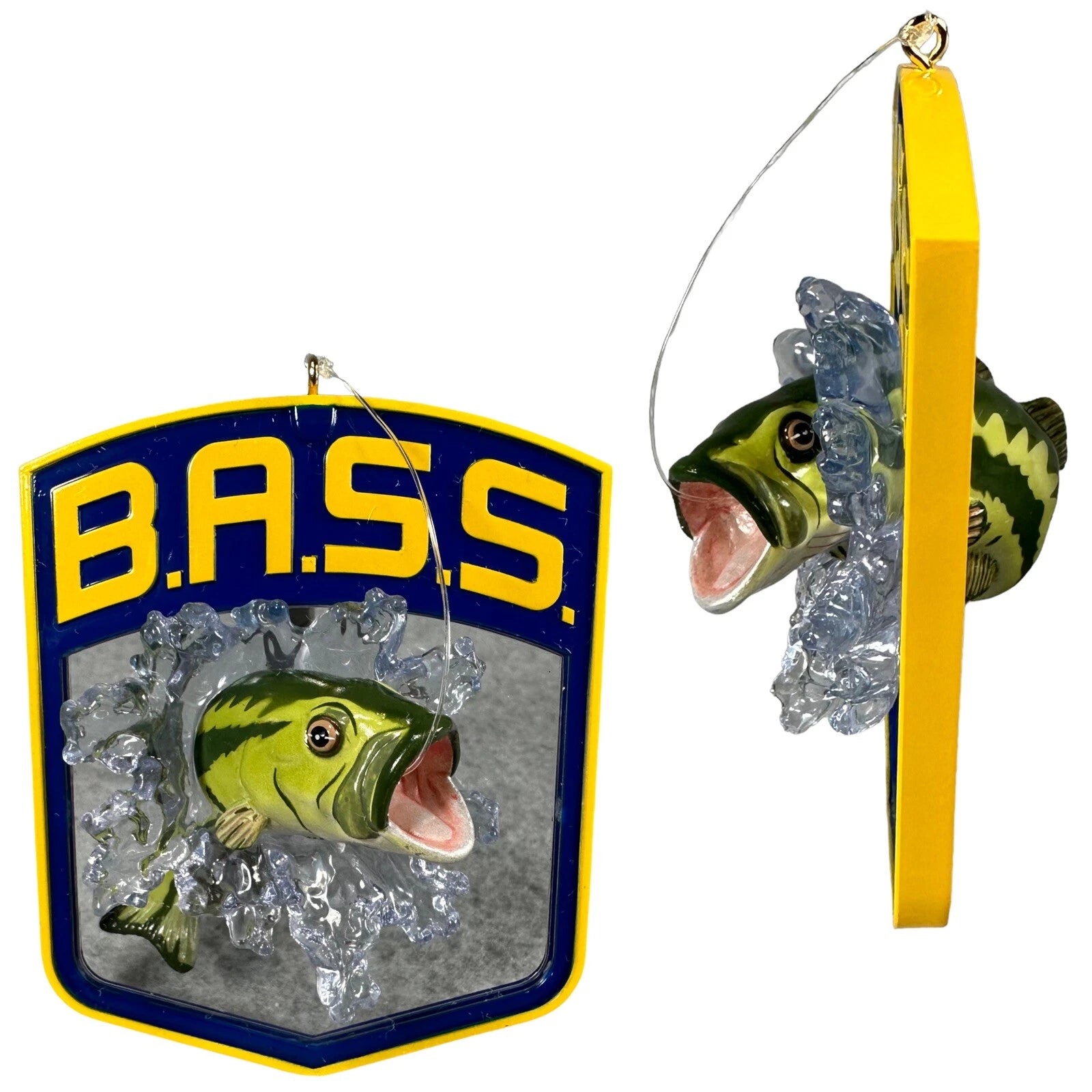 2007 Hooked on Fishing BASS Hallmark Ornament (Fishing) QXI2089 Image6