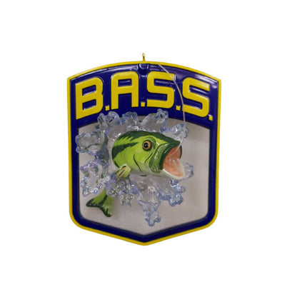2007 Hooked on Fishing BASS Hallmark Ornament (Fishing) QXI2089