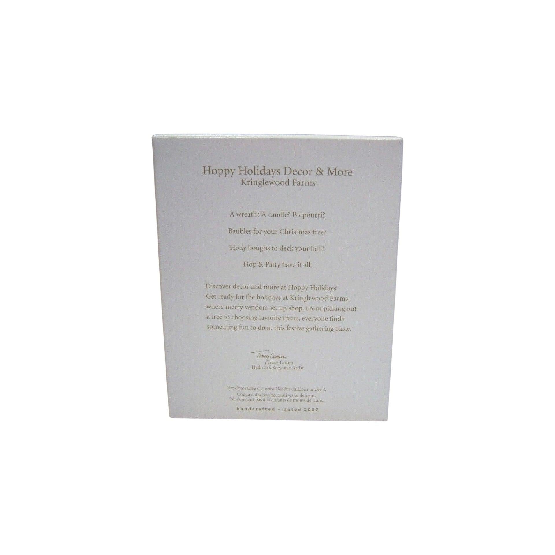 2007 Hoppy Holiday Docor & More Hallmark Ornament (Kringlewood Farms) QP1937 Image7