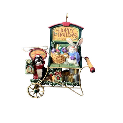 2007 Hoppy Holiday Docor & More Hallmark Ornament (Kringlewood Farms) QP1937