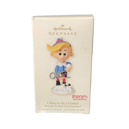 2007 I Want to Be a Dentist Hallmark Ornament (Rudolph the Red-Nosed Reindeer) QHC4067