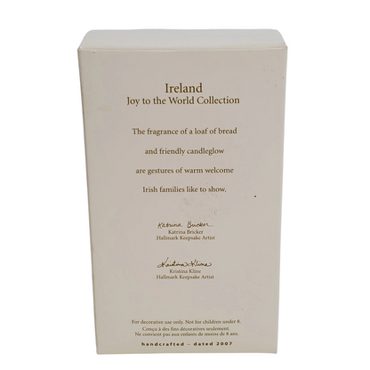 2007 Ireland Hallmark Ornament (Joy to the World) QSR8019