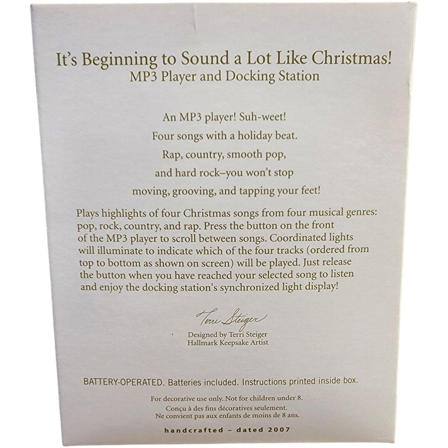 2007 It's Beginning to Scout a Lot Like Christmas! Hallmark Ornament (Music) QXG2209