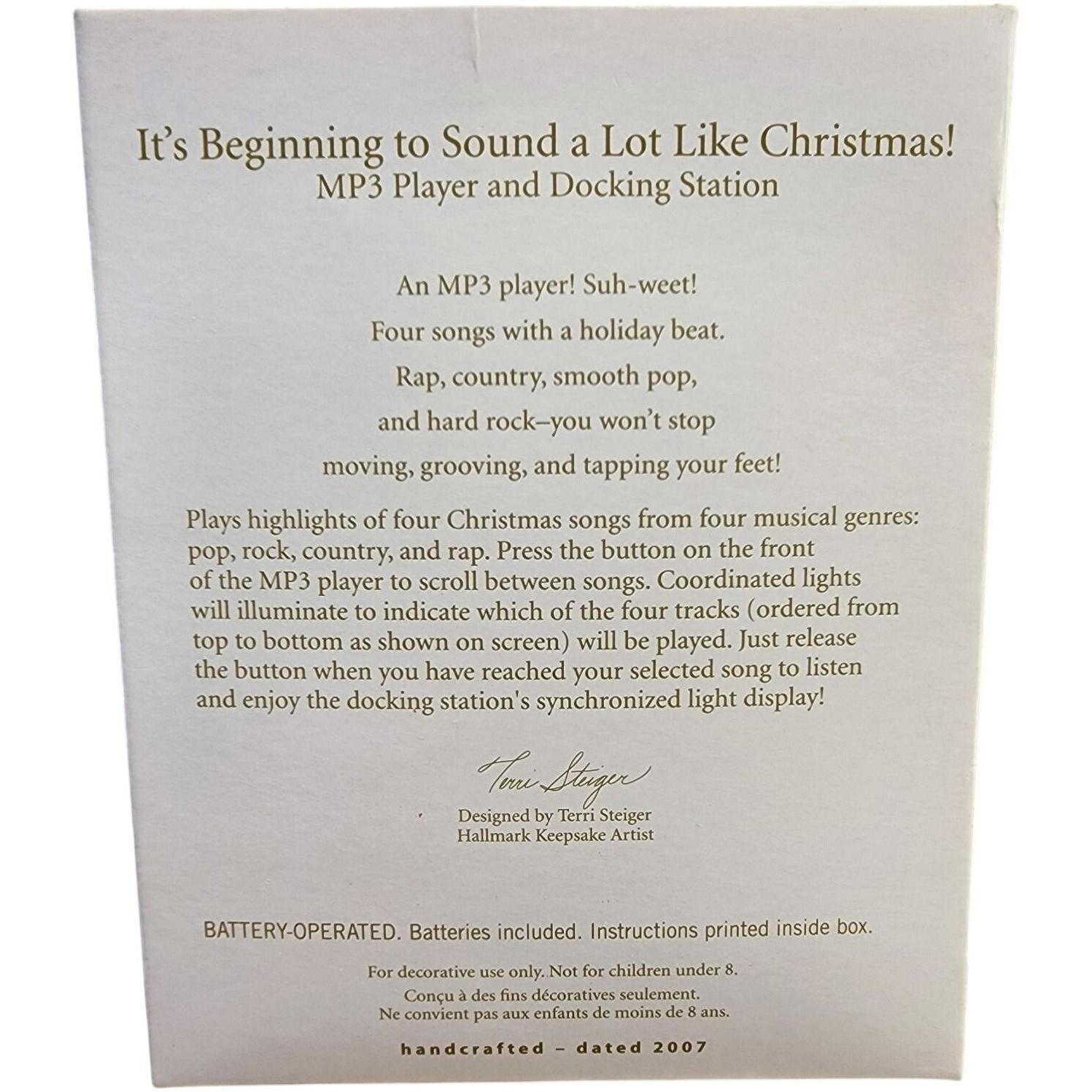 2007 It's Beginning to Scout a Lot Like Christmas! Hallmark Ornament (Music) QXG2209