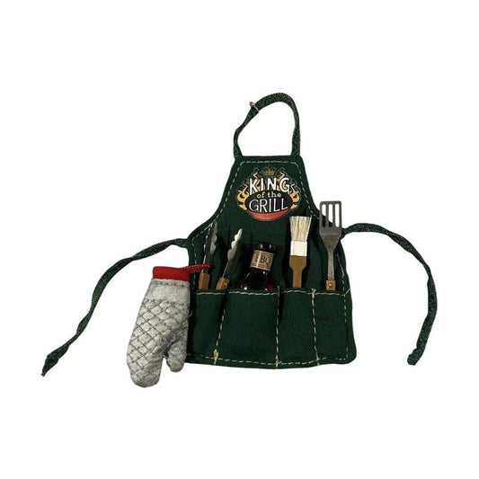 2007 King of the Grill Hallmark Ornament (Apron) QXG2129 Image1