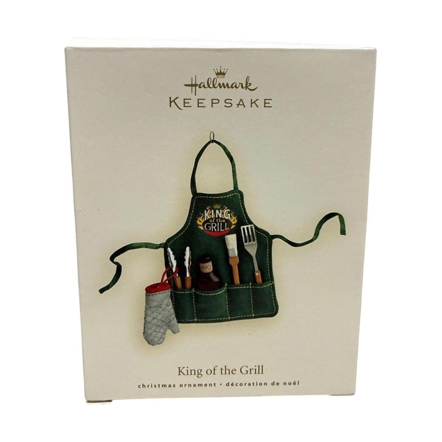 2007 King of the Grill Hallmark Ornament (Apron) QXG2129 Image2