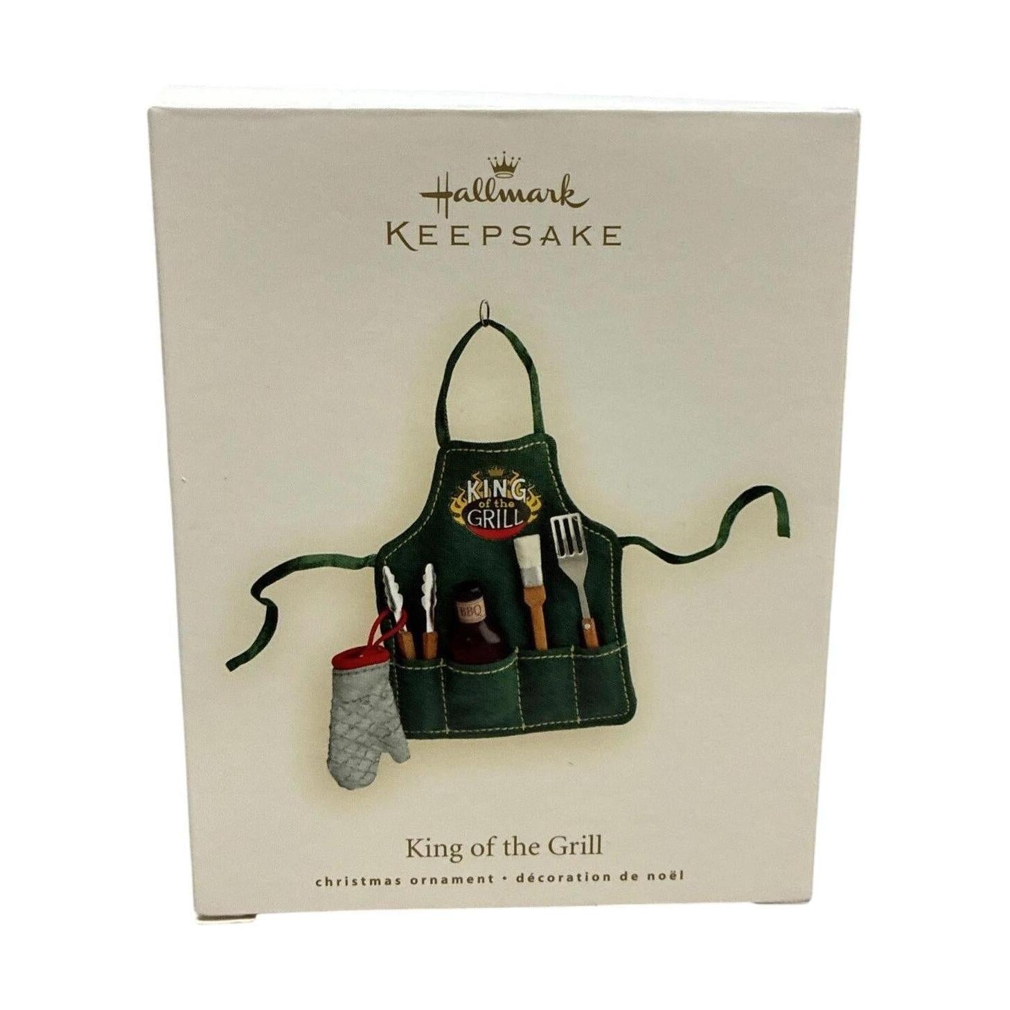 2007 King of the Grill Hallmark Ornament (Apron) QXG2129 Image2
