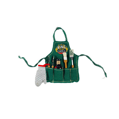 2007 King of the Grill Hallmark Ornament (Apron) QXG2129