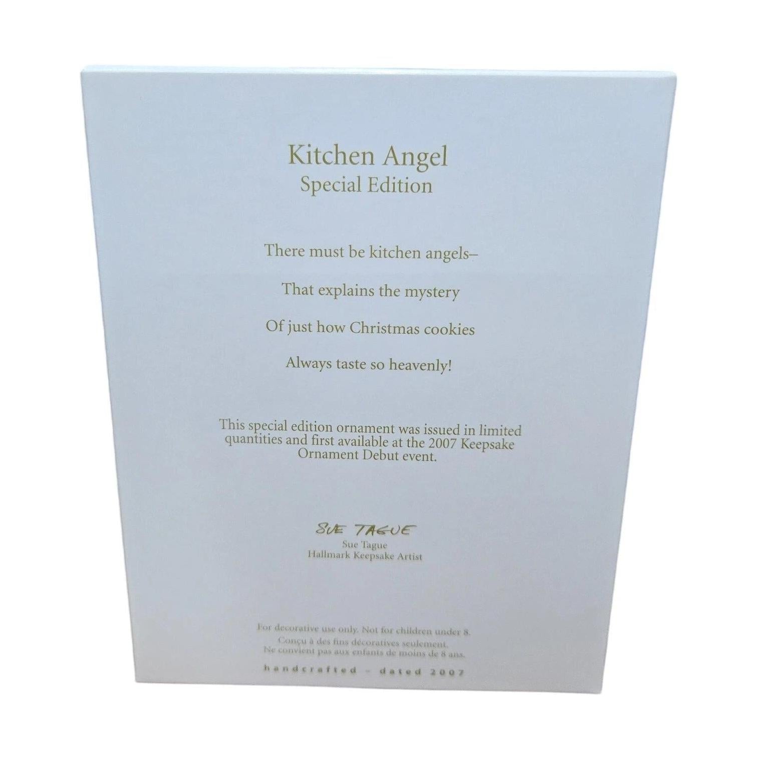 2007 Kitchen Angel Hallmark Ornament (Angel) QXE9107 Image9