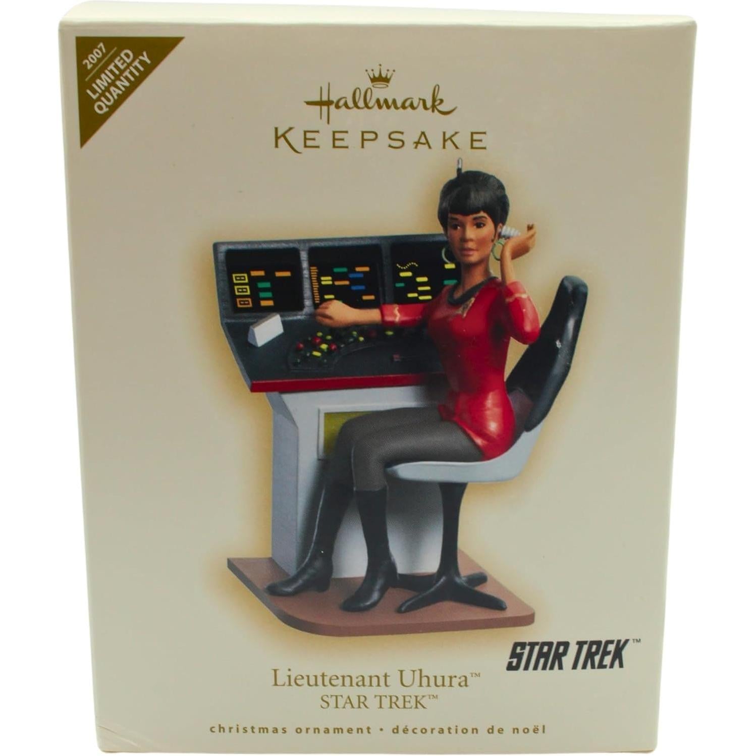 2007 Lieutenant Uhura Hallmark Ornament (Star Trek) QXE9029