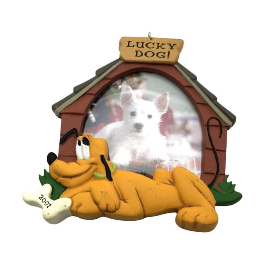 2007 Lucky Dog! Hallmark Ornament (Pluto) QXD6437 Image1