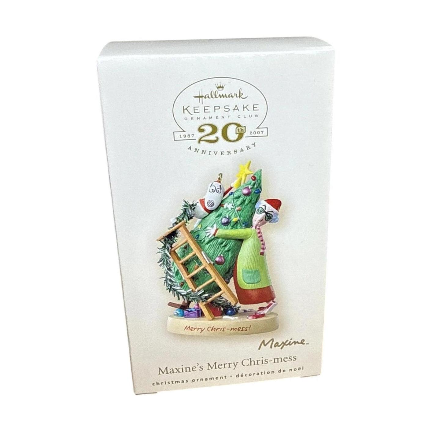 2007 Maxine's Merry Chris-mess Hallmark Ornament (Maxine) QXC7014 Image2