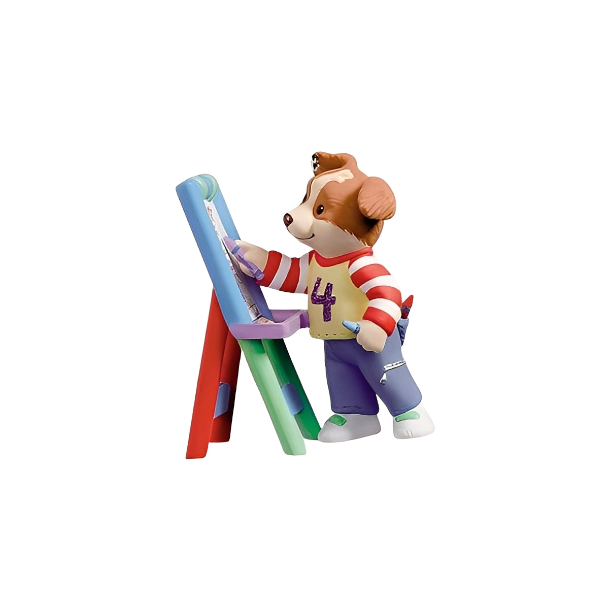 2007 My Fourth Christmas Hallmark Ornament (Child's Age Collection) QXG6337