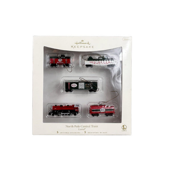 2007 North Pole Central Train Hallmark Ornament (Lionel) QXM8157