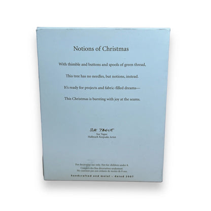 2007 Notions of Christmas Hallmark Ornament (Notions of Christmas) QXG2199 Image4