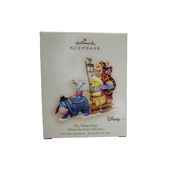 2007 Oh, What Fun! Hallmark Ornament (Winnie the Pooh) QXD4247