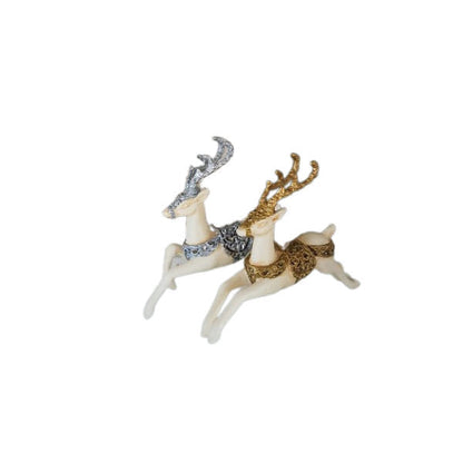 2007 On a Clear Winter's Night Hallmark Ornament (Reindeer) QXE9069