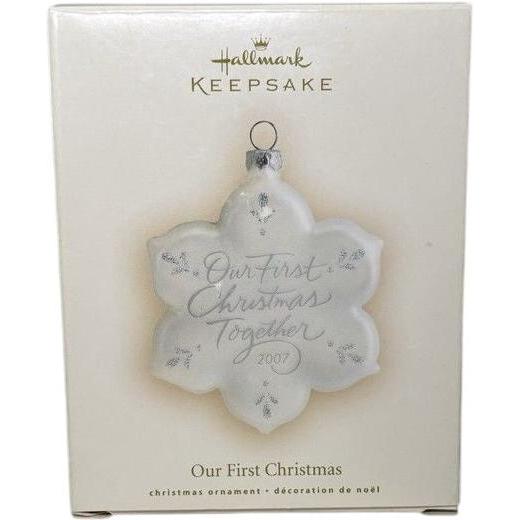 2007 Our First Christmas Together Hallmark Ornament (Ornaments Collection) QXG6127