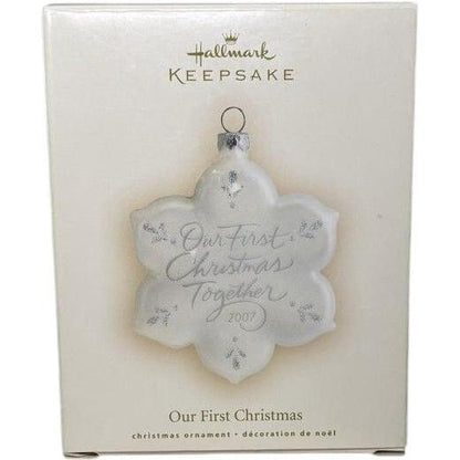 2007 Our First Christmas Together Hallmark Ornament (Ornaments Collection) QXG6127