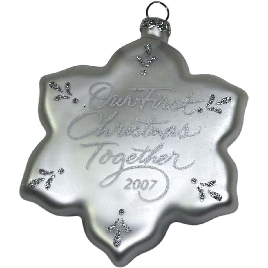 2007 Our First Christmas Together Hallmark Ornament (Ornaments Collection) QXG6127