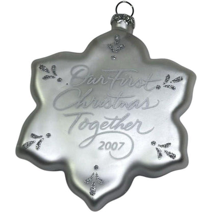 2007 Our First Christmas Together Hallmark Ornament (Ornaments Collection) QXG6127