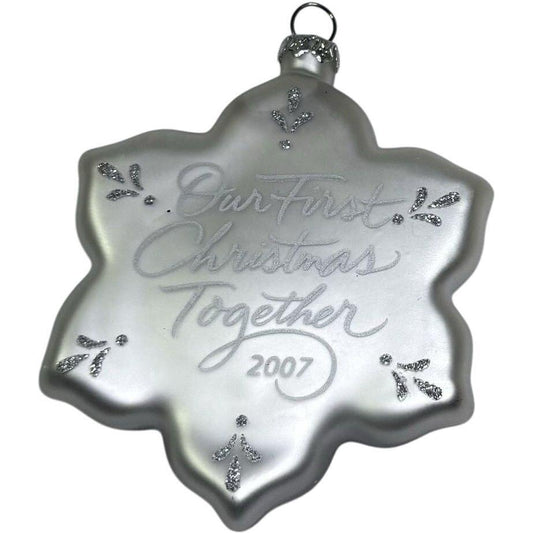 2007 Our First Christmas Together Hallmark Ornament (Ornaments Collection) QXG6127