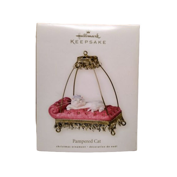 2007 Pampered Cat Hallmark Ornament (Cat) QXG6157