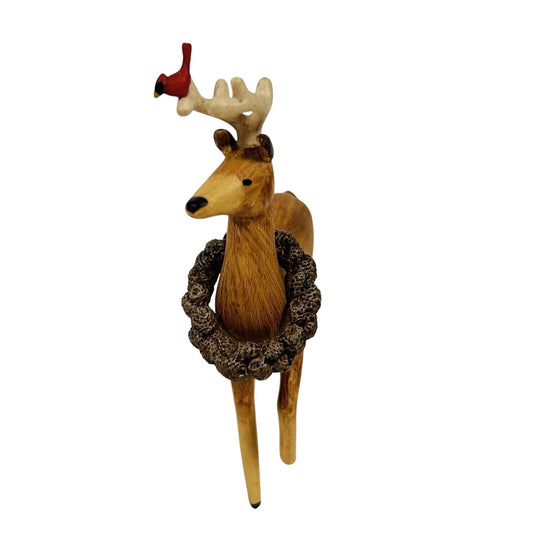 2007 Peaceful Animal Hallmark Ornament (Deer) AD4081AI Image1