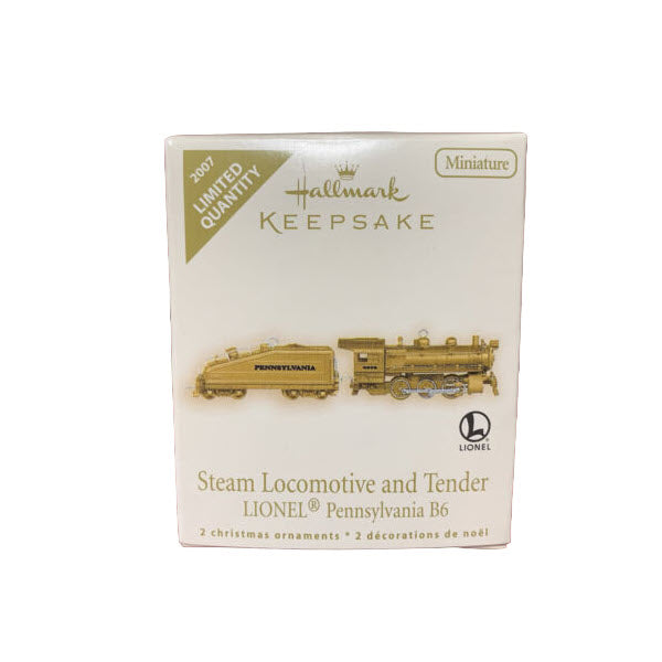 2007 Pennsylvania B6 Repaint Hallmark Ornament (Lionel) QXE9097