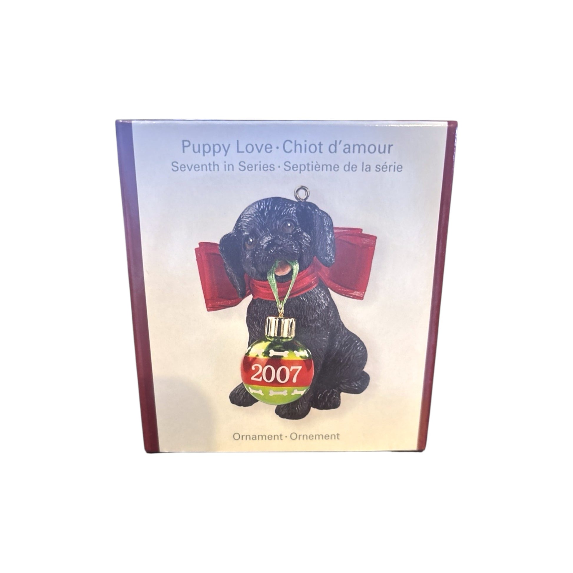 2007 Puppy Love (Puppy Love) Carlton Cards Heirloom Ornament CXOR-047R Image2