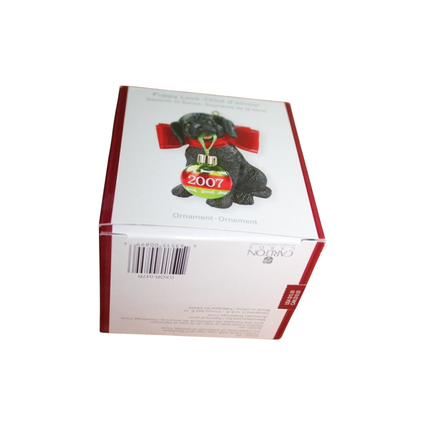 2007 Puppy Love (Puppy Love) Carlton Cards Heirloom Ornament CXOR-047R Image5