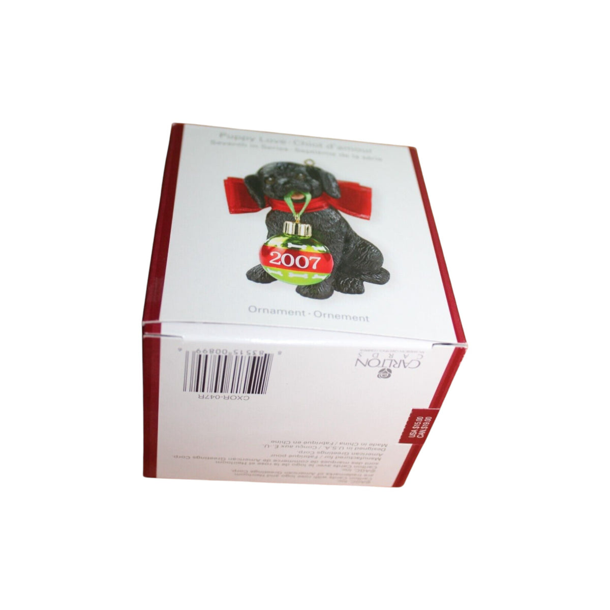 2007 Puppy Love (Puppy Love) Carlton Cards Heirloom Ornament CXOR-047R Image5