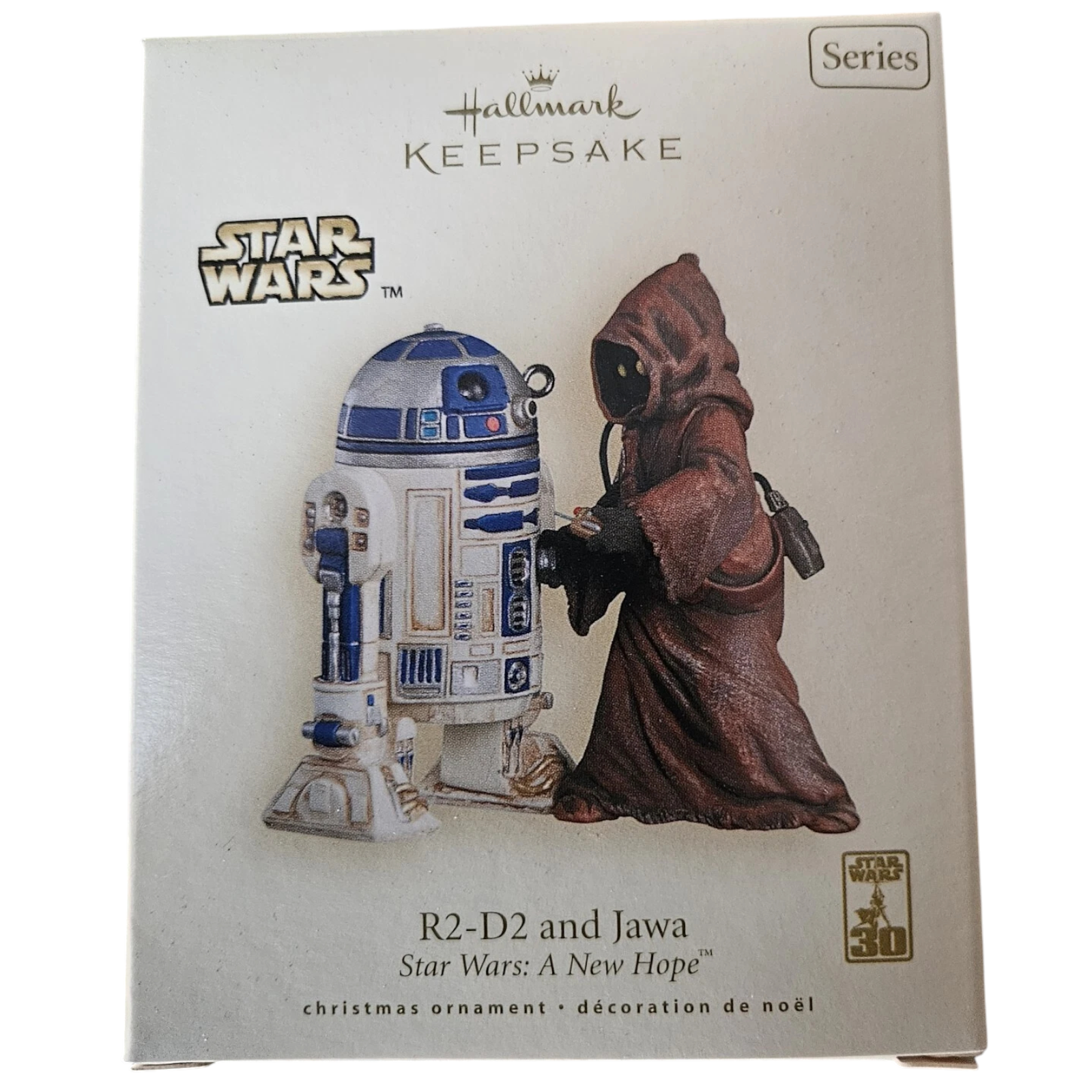 2007 R2-D2 and Jawa Hallmark Ornament (Star Wars) QX4797