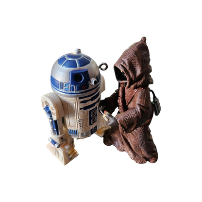2007 R2-D2 and Jawa Hallmark Ornament (Star Wars) QX4797