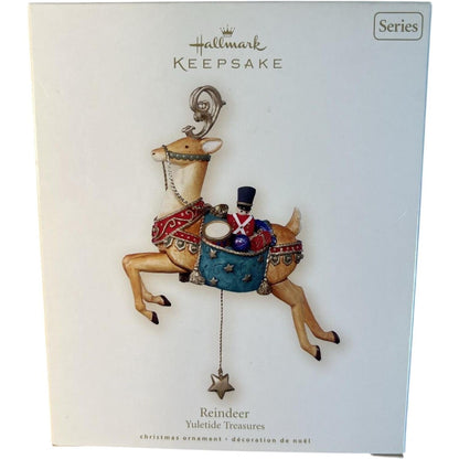 2007 Reindeer Hallmark Ornament (Yuletide Treasures) QX7277