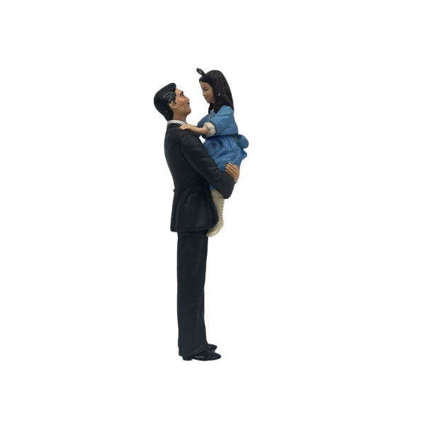 2007 Rhett Butler and Bonnie Blue Hallmark Ornament (Gone with the Wind) QXI4409