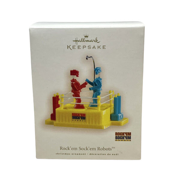 2007 Rock'em Sock'em Robots Hallmark Ornament (Toys and Games) QXI7249