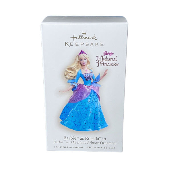 2007 Rosella - Island Princess Hallmark Ornament (Barbie As) QXI2027