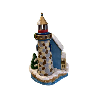 2007 Santa by the Sea (Lighthouse) Carlton Cards Heirloom Ornament CXOR-059P Image4