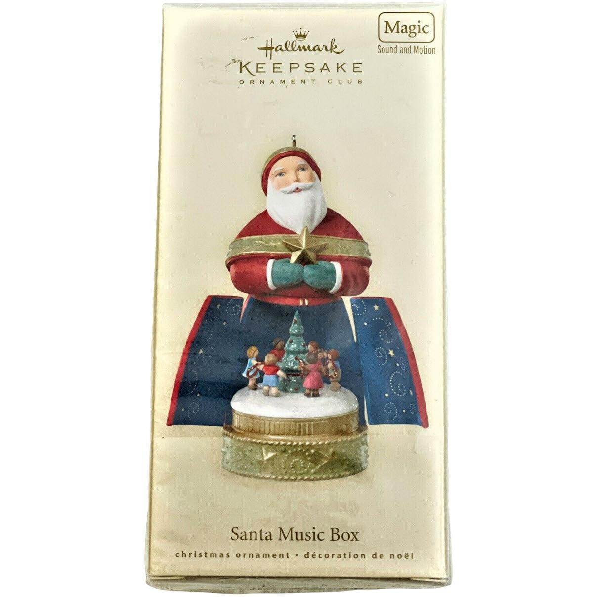 2007 Santa Music Box Hallmark Ornament (Santa Claus) QXC7005