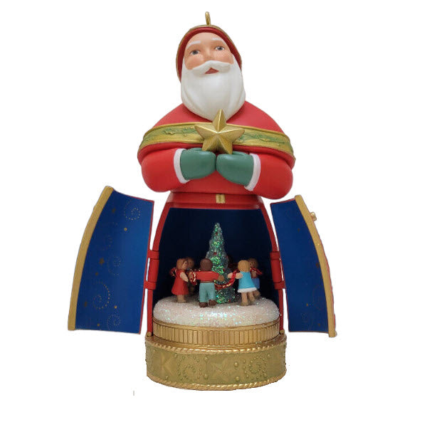 2007 Santa Music Box Hallmark Ornament (Santa Claus) QXC7005