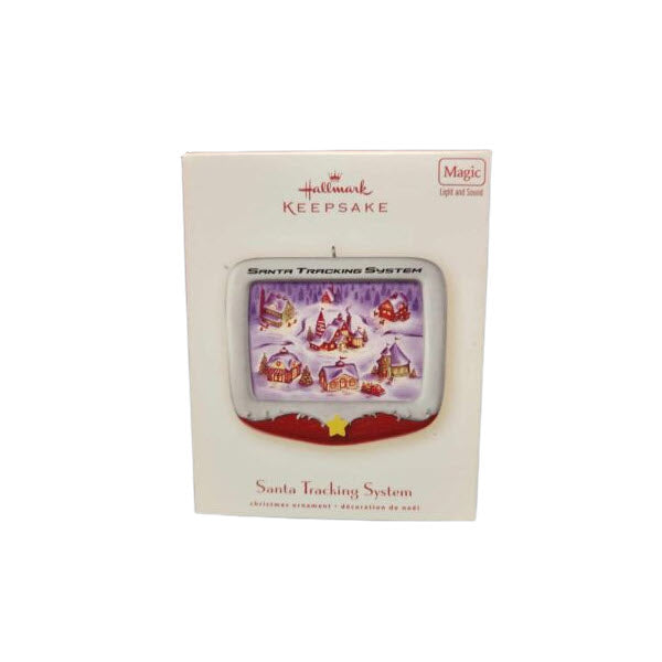 2007 Santa Tracking System Hallmark Ornament (Santa Claus) QHF3097